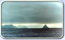 The misty Barren Islands, home to huge halibut
